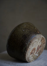 Green Stoneware Vase