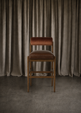 Henri Bar + Counter Stool - Havana Brown, Altair Siena