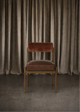 Henri Dining Chair - Havana Brown, Altair Siena