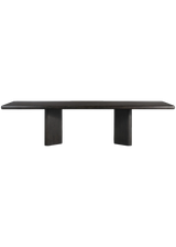 Henrik Dining Table, Dark Espresso Reclaimed French Oak