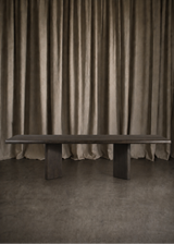 Henrik Dining Table, Dark Espresso Reclaimed French Oak