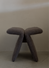 Butterfly Upholstered Stool, Flamequipa Gratte Tavolo