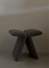Butterfly Upholstered Stool, Flamequipa Gratte Tavolo