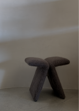 Butterfly Upholstered Stool, Flamequipa Gratte Tavolo