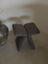 Butterfly Upholstered Stool, Flamequipa Gratte Tavolo