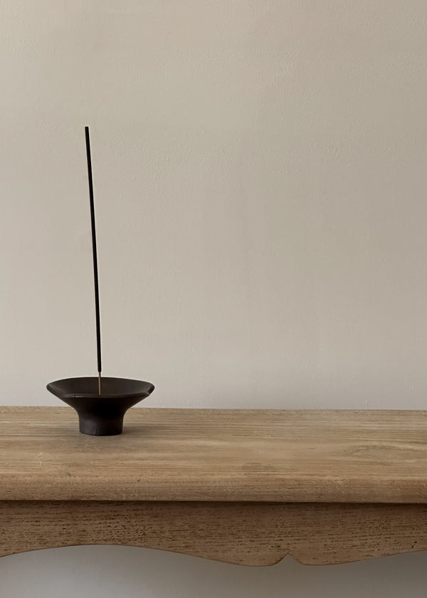 Mono Incense Burner, Blackened