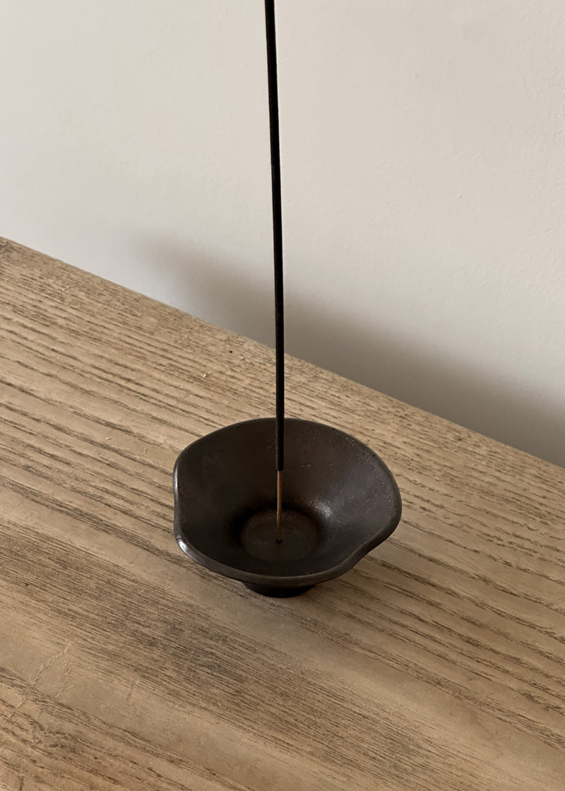 Mono Incense Burner, Blackened