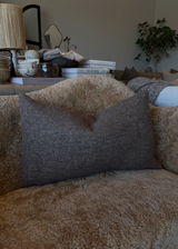 Winters Pillow Brown, 24"x 15"