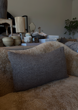 Winters Pillow Brown, 24"x 15"