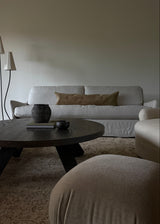 Lolo Slipcover Sofa, Natural