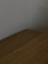 Oak Trestle Dining Table