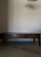 French Monumental 19th Century Walnut Coffee Table
