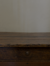 French Monumental 19th Century Walnut Coffee Table