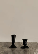 Hand-Forged Cast Iron Taper Holder, Tall