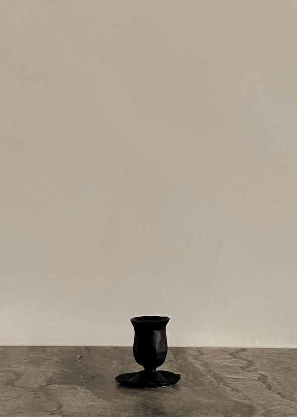 Hand-Forged Cast Iron Taper Holder