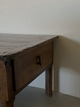 French Monumental 19th Century Walnut Coffee Table
