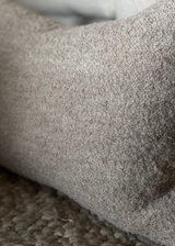 Winters Pillow, Beige 24" x 15"