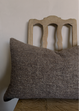 Winters Pillow Brown, 24"x 15"
