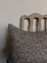 Bubley Pillow, Natural Mink 24" x 15"
