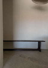 Oak Bench In Original Patina