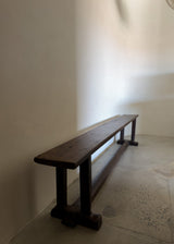 Oak Bench In Original Patina