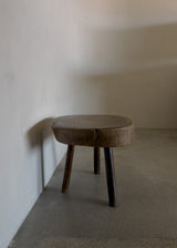 Brutalist Tree Trunk Table