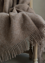 Silkeborg Season Throw, Oak Brown