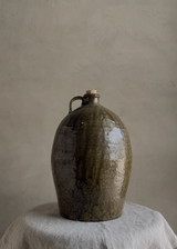 Vintage Jug with Green Glaze