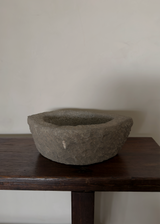 Oblong Stone Mortar