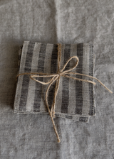 Linen Coasters (Set of 6), Roman
