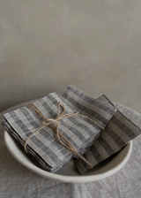 Linen Coasters (Set of 6), Roman
