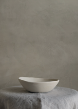 Organic Handmade Bowl, Matte Beige
