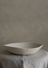 Organic Handmade Bowl, Matte Beige