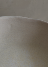 Organic Handmade Bowl, Matte Beige
