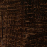 Oak Trestle Dining Table In Original Patina