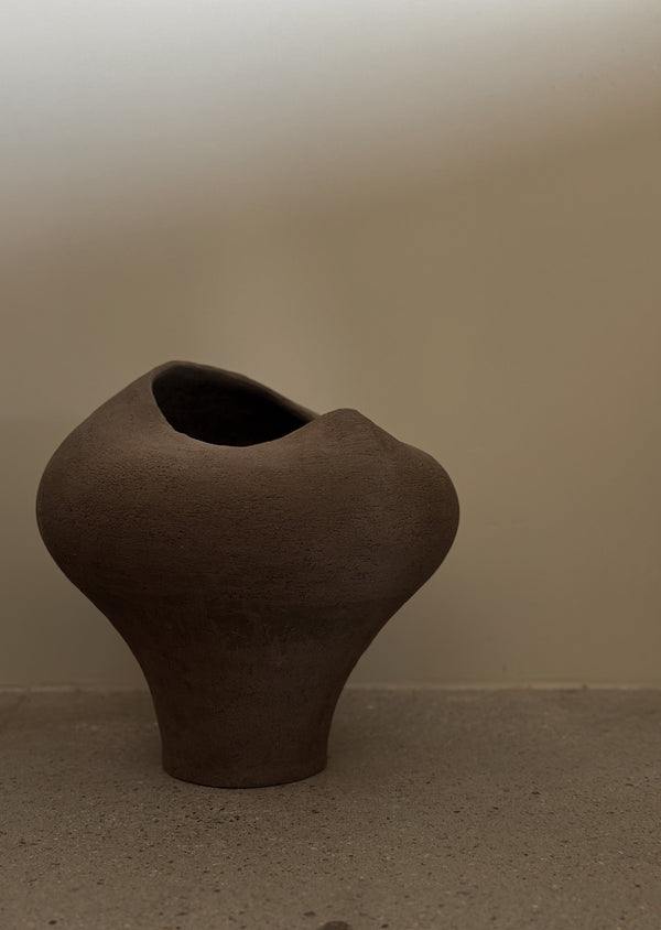 Handmade Minimalist Vase -12.7"H