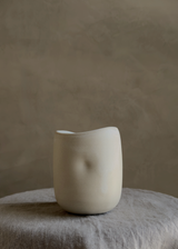 Organic Porcelain Wheel Thrown Tea Cup