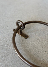 Towel Ring Forme N°13, Bronze