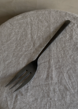 Cooking Fork, Peltro Oro Nero