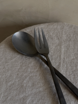 Cooking Spoon, Peltro Oro Nero