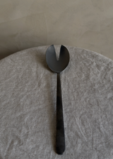 Serving Fork, Peltro Oro Nero