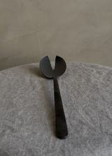 Serving Fork, Peltro Oro Nero