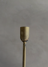 Aged Brass Candleholder, Various Sizes
