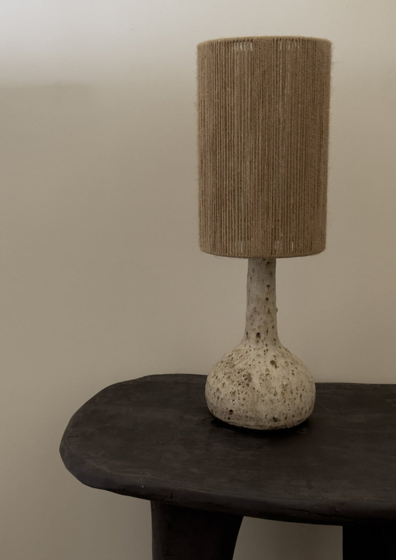 Jute Brut Table Lamp