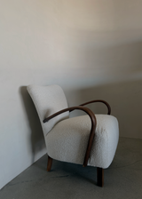 Cocktail Armchair by Jindřich Halabala