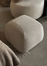 Theo Club Ottoman, Bellini Flax (K)