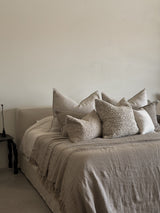 Aidan Slipcover Bed, Natural