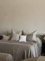 Aidan Slipcover Bed, Natural