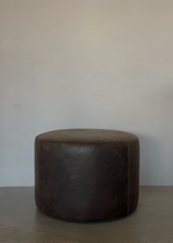 Maxim Swivel Ottoman Leather 24"