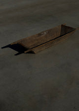Vintage Turkish Wood Dough Bowl